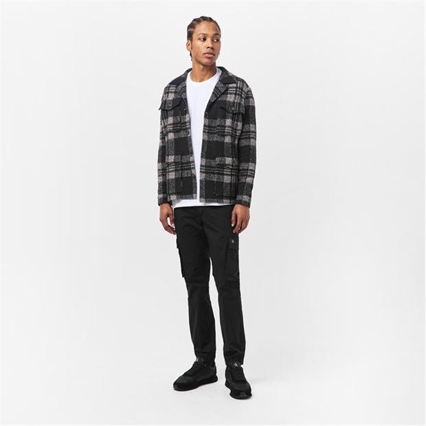 Dark Grey - Calvin Klein Jeans - SKINNY CARGO TROUSER
