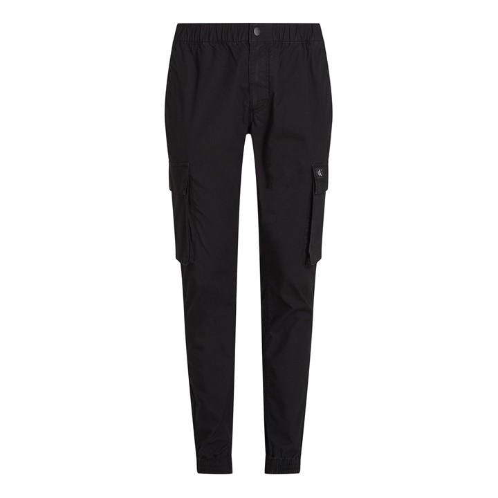 Calvin Klein Jeans Men's Black Skinny Cargo Trouser in Size M, Sports Direct