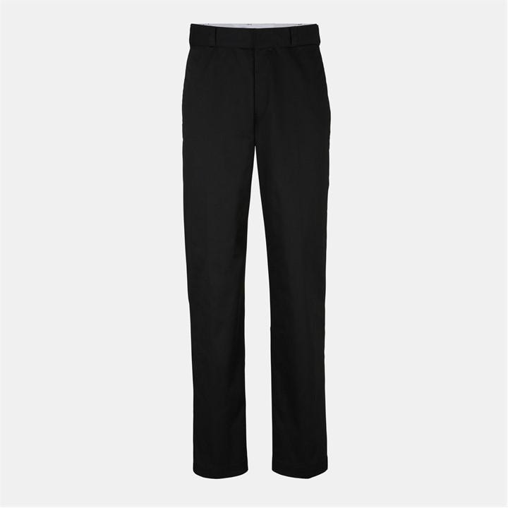 Hugo Men's Black Straight Leg Trousers in Size 32 L, Sports Direct