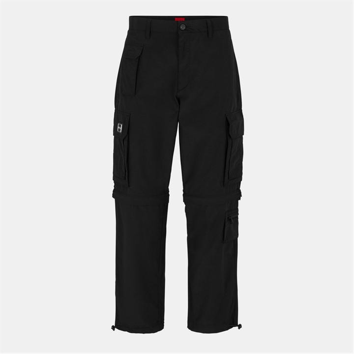 Hugo Men's Black Straight Leg Trousers in Size 38 R, Sports Direct