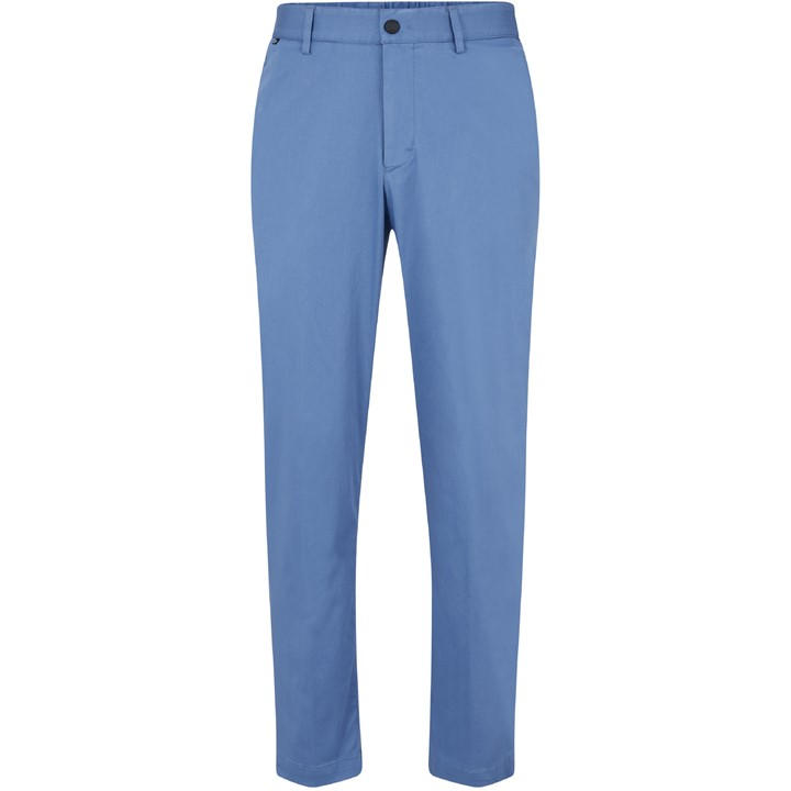 Boss Men's Blue P-Perin Straight Trousers in Size 30 R, Sports Direct