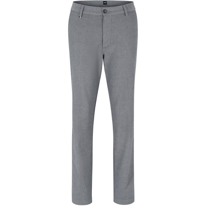Boss Men's Blue Kane Straight Leg Trousers in Size 38 R, Sports Direct