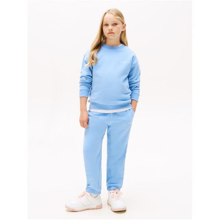 Tommy Hilfiger Boys Blue Sweatshirt And Joggers Set  in Size 8 - 9 Years, Sports Direct