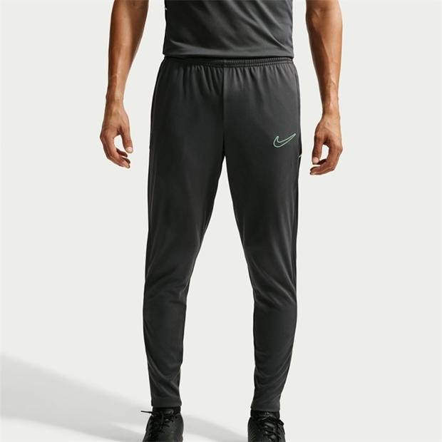 Grey/Blk/Grn - Nike - Academy Zippered Tracksuit Bottoms Mens
