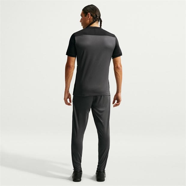 Grey/Blk/Grn - Nike - Academy Zippered Tracksuit Bottoms Mens