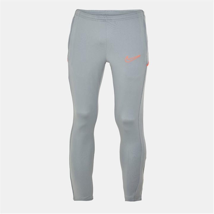 Nike Men's Grey Academy Zippered Tracksuit Bottoms in Size XS, Sports Direct