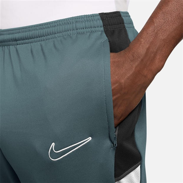 Slate/White - Nike - Academy Zippered Tracksuit Bottoms Mens