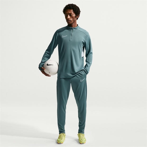 Slate/White - Nike - Academy Zippered Tracksuit Bottoms Mens