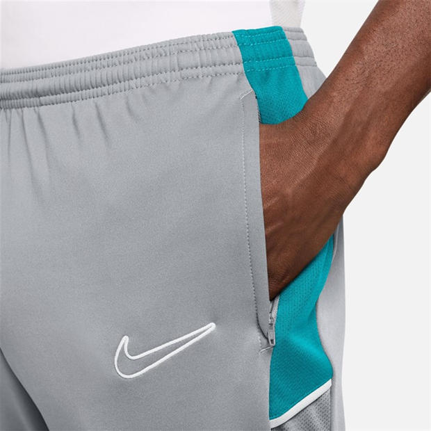 Wolf Grey - Nike - Academy Zippered Tracksuit Bottoms Mens