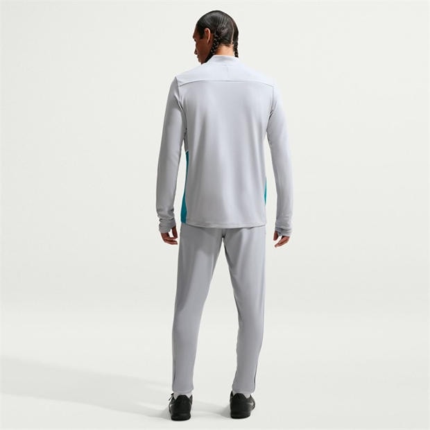 Wolf Grey - Nike - Academy Zippered Tracksuit Bottoms Mens