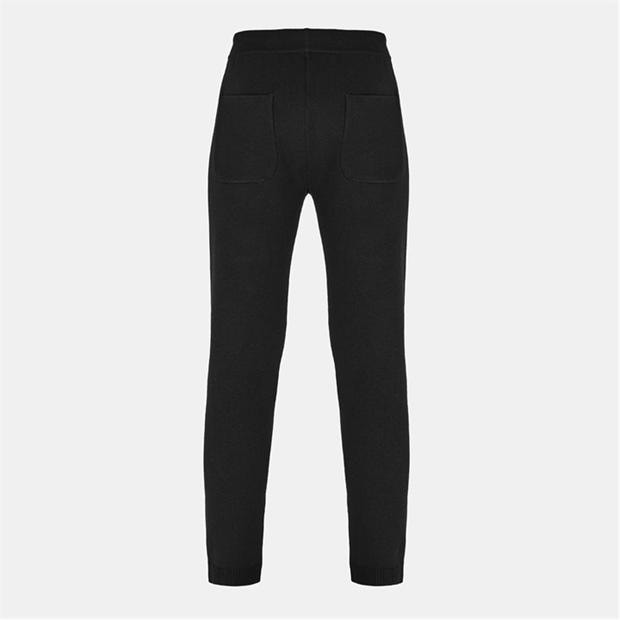 Черно - Boss - Men's P Perin Knitted Straight Trousers