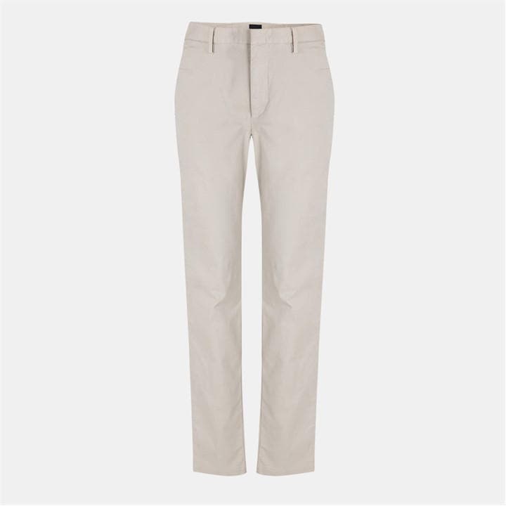 Boss Men's Beige Kaito3 Straight Leg Trousers in Size 30 R, Sports Direct