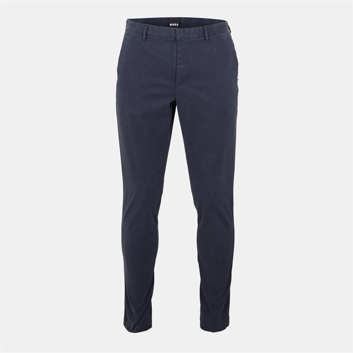 Boss Men's Blue Kaito3 Straight Leg Trousers in Size 28 R, Sports Direct
