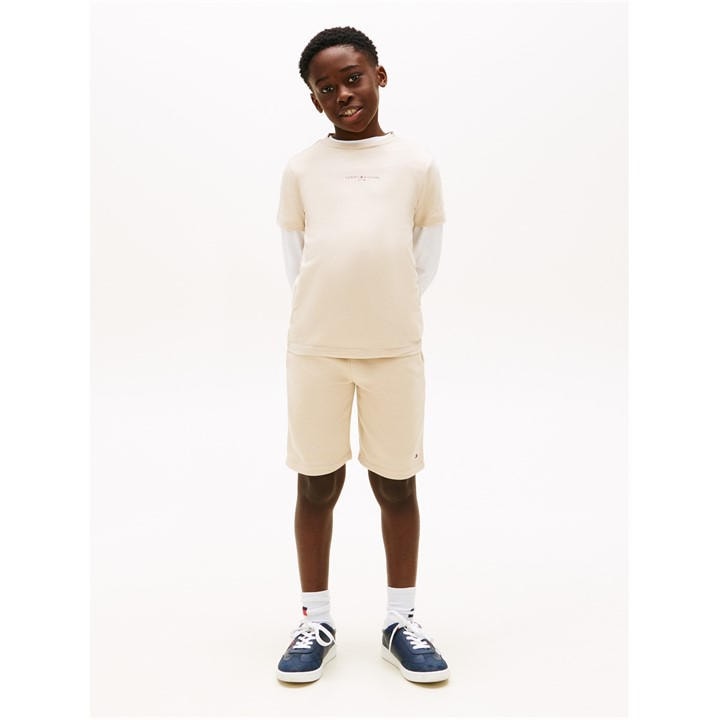 Tommy Hilfiger Boys Beige Kids' Clothing Set in Size 8 - 9 Years, Sports Direct