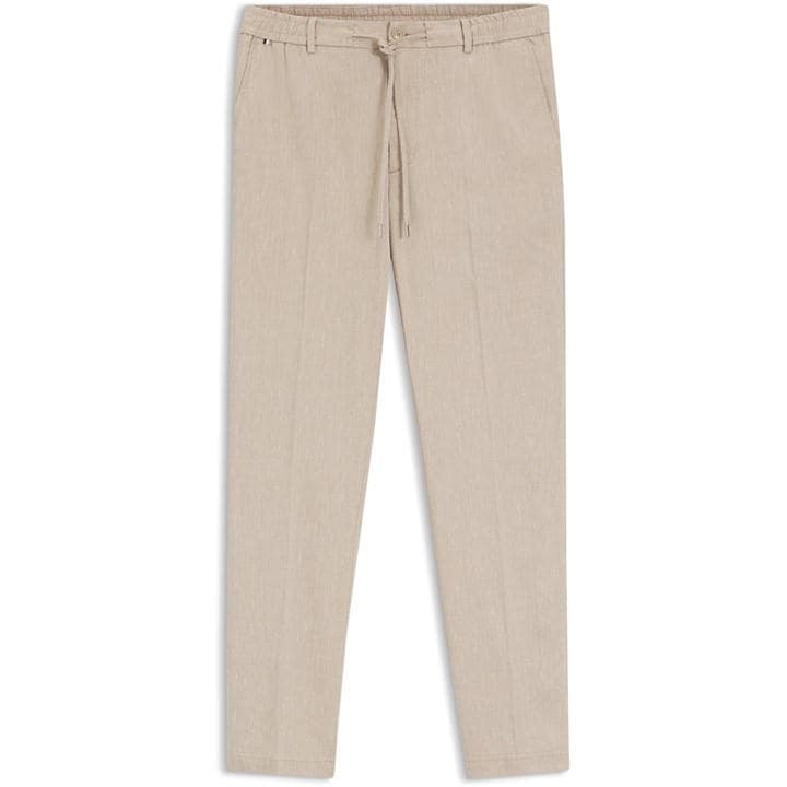 Boss Men's Brown Straight Leg Trousers in Size 36 R, Sports Direct