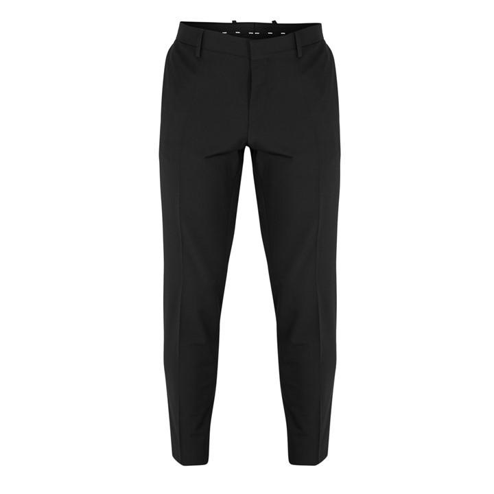 Boss Men's Black H-Genius-Mm-C-224 10245447 01 Straight Leg Trousers in Size 36 R, Sports Direct