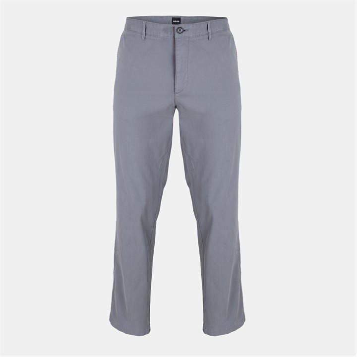 Boss Men's Grey Crigan3 Straight Leg Trousers in Size 30 R, Sports Direct