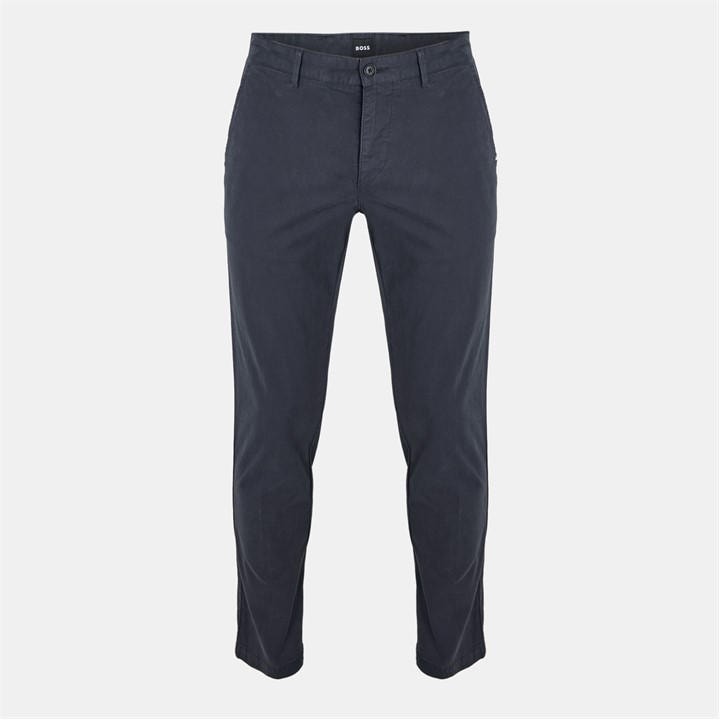 Boss Men's Blue Crigan3 Straight Leg Trousers in Size 30 R, Sports Direct