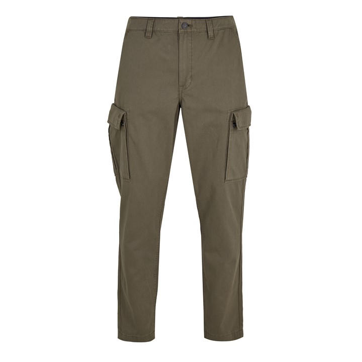 Timberland Men's Green Brookline Twill Cargo Pant Dark Sap