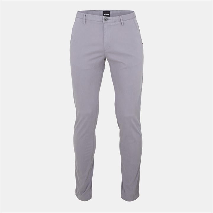 Boss Men's Grey Straight Leg Trousers in Size 38 R, Sports Direct