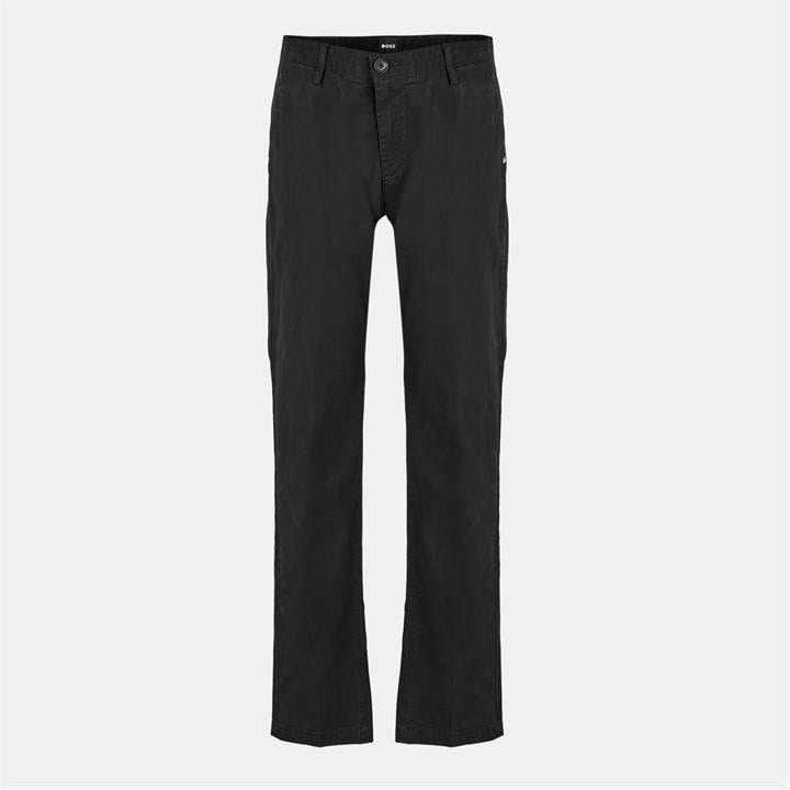 Boss Men's Black Straight Leg Trousers in Size 38 R, Sports Direct
