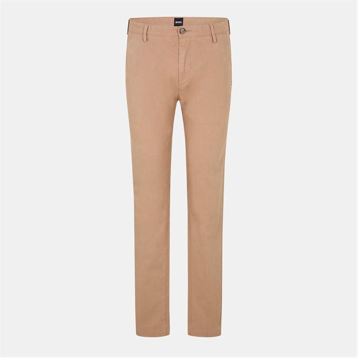 Boss Men's Beige Straight Leg Trousers in Size 38 R, Sports Direct