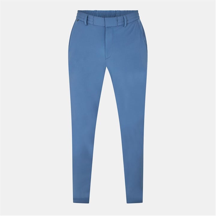 Boss Men's Blue Straight Leg Trousers in Size L, Sports Direct