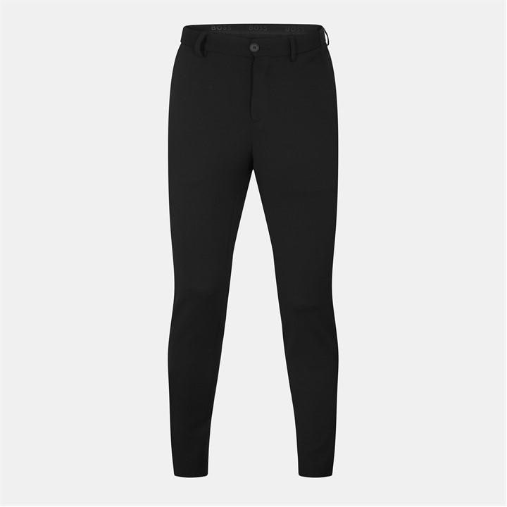 Boss Men's Black Straight Leg Trousers in Size 28 R, Sports Direct