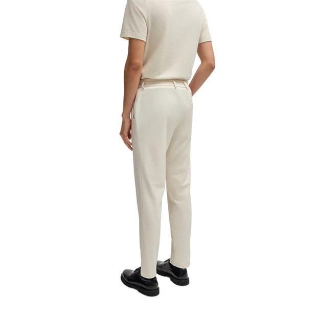Open White - Boss - Men's P Genius Straight Leg Trousers