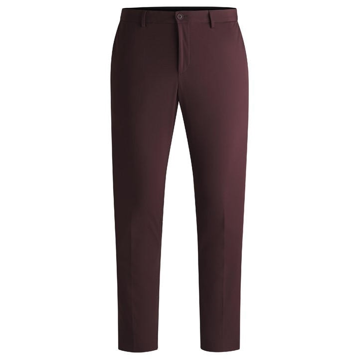 Boss Men's Red P Genius Straight Leg Trousers in Size 34, Sports Direct