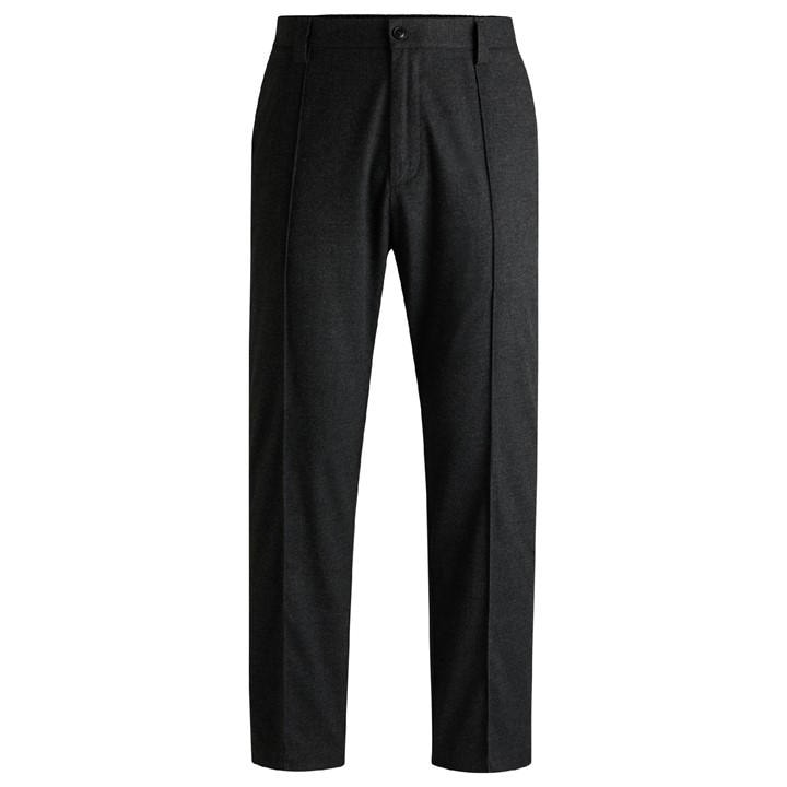 Hugo Men's Grey Randy243 Straight Leg Trousers in Size XL, Sports Direct