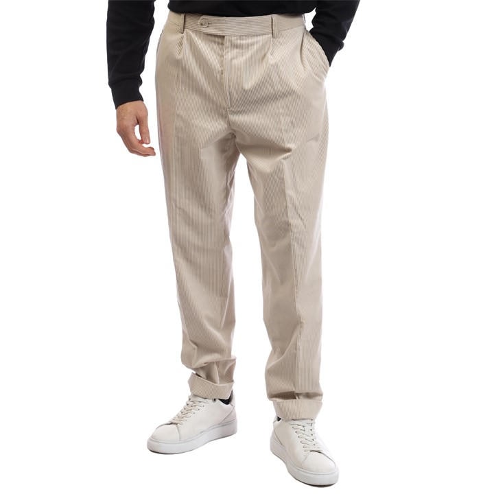 Boss Men's White Perin Pl Straight Leg Trousers in Size 28, Sports Direct