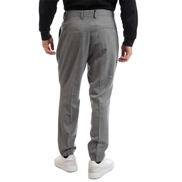 Open Grey - Boss - Men's Perin Plts Double Breasted Straight Leg Trousers