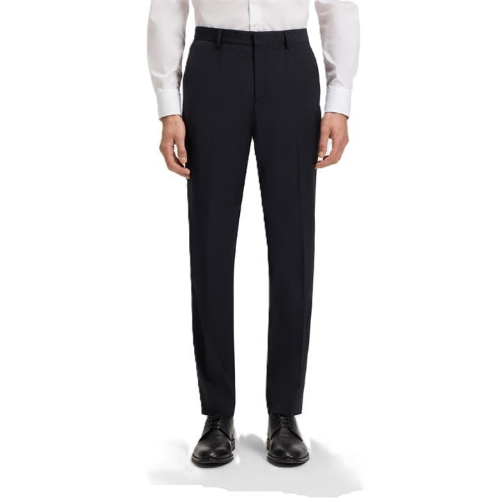 Boss Men's Blue H Genius Mm C Straight Leg Trousers in Size 4XL, Sports Direct
