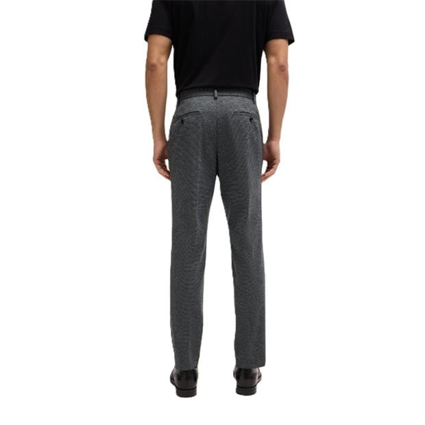 Dark Grey - Boss - P-Genius-J-Cw-Wg-243 10266556 Straight Leg Trousers Mens