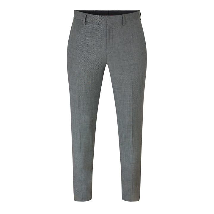 Hugo Men's Grey Getlin232x Straight Leg Trousers in Size 34, Sports Direct