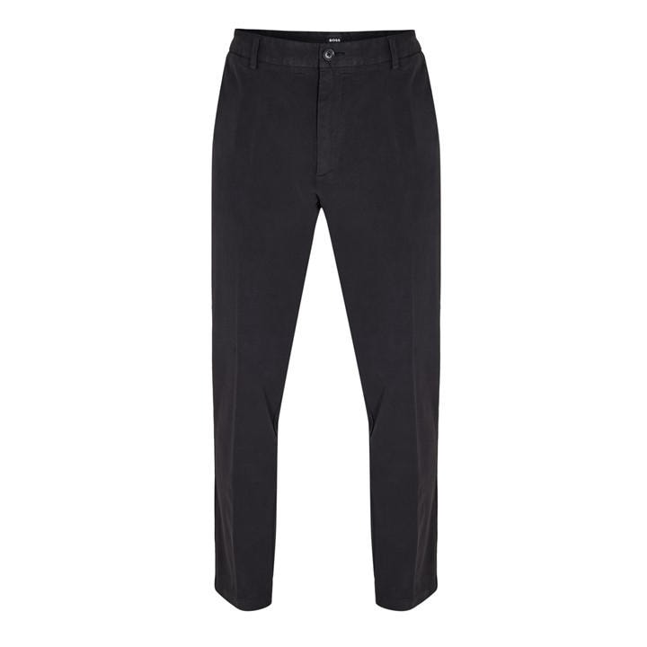 Boss Men's Black H-Kane1 10271526 01 Straight Leg Trousers in Size 38 R, Sports Direct