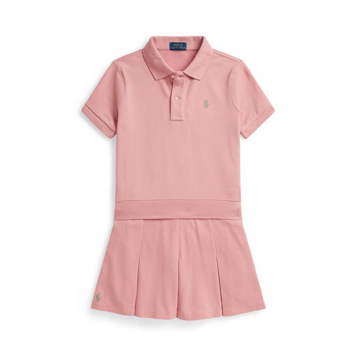 Polo Ralph Lauren Girls Pink Kids' Skirt Set in Size 9 - 10 Years, Sports Direct