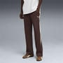 Chocolate Brown - Puma - Men's Open Hem Jersey Joggers