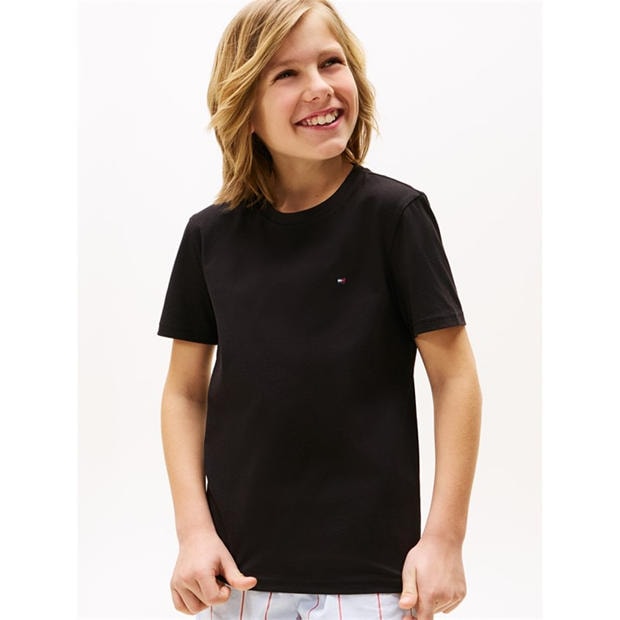 White/Black 0R9 - Tommy Hilfiger - Tommy 2Pk SS Tee Jn64