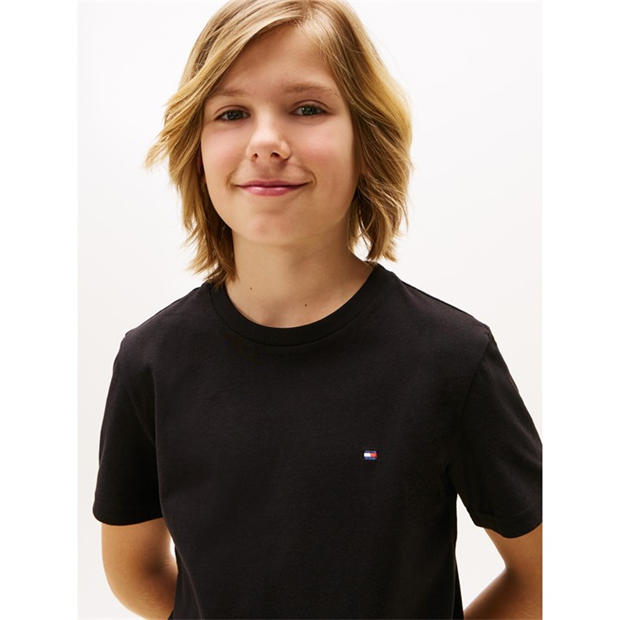 White/Black 0R9 - Tommy Hilfiger - Tommy 2Pk SS Tee Jn64