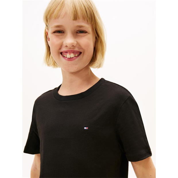 White/Black 0R9 - Tommy Hilfiger - Tommy 2Pk SS Tee Jn64