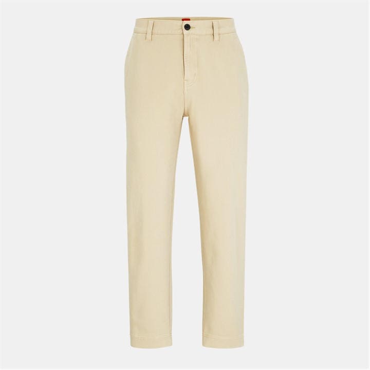 Hugo Men's Beige Cargo Trousers in Size 36 R, Sports Direct