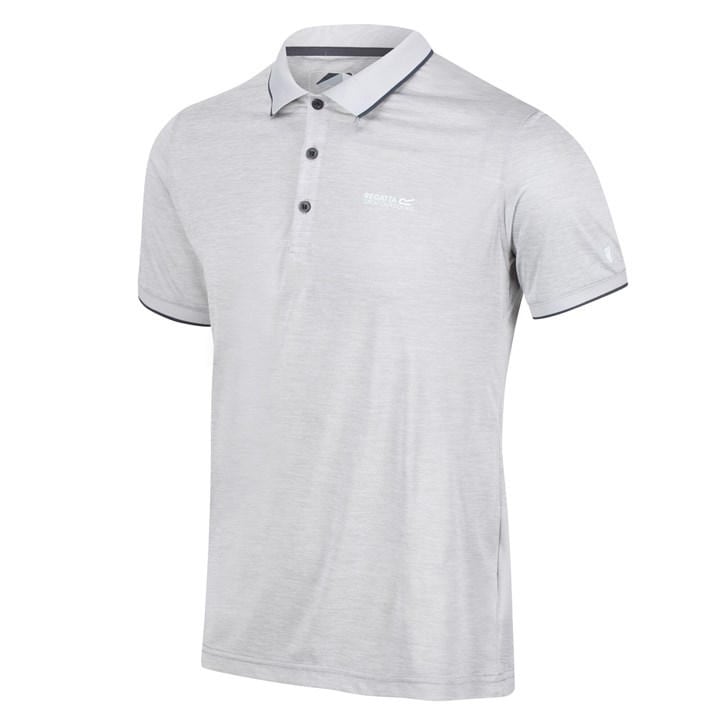 Regatta Men's Grey Remex Ii Quick-Drying Polo Shirts in Size 5XL, Sports Direct