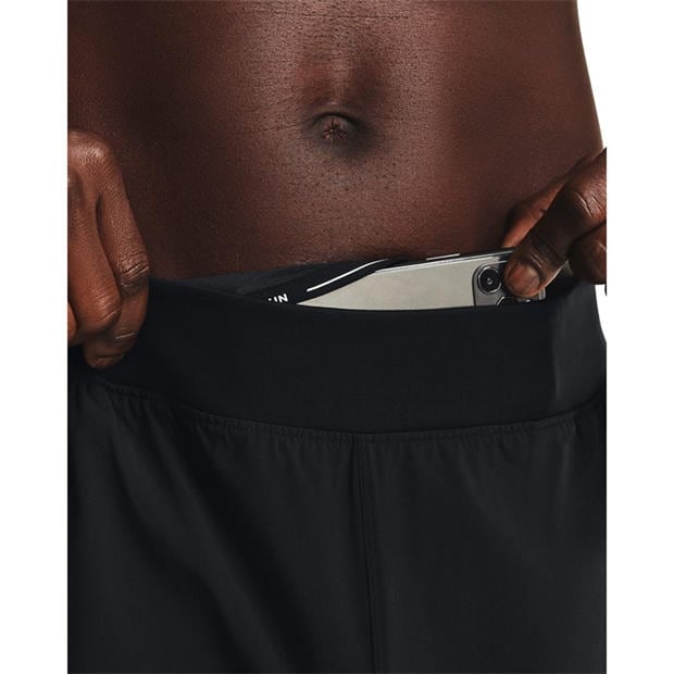 Black/Black/Ref - Under Armour - OutRun the STORM Pant