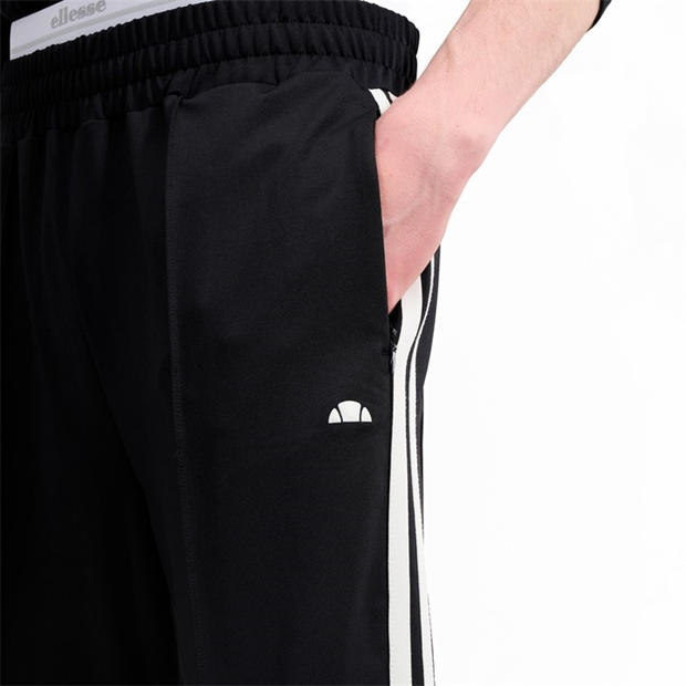 Black - Ellesse - Men's Closed Hem Tracksuit Joggers