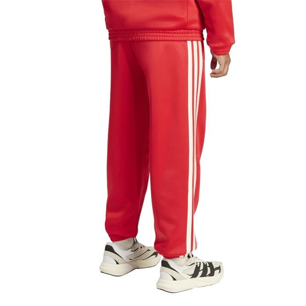 Ruby/Off White - adidas - Men's Stadium Closed Hem Joggers