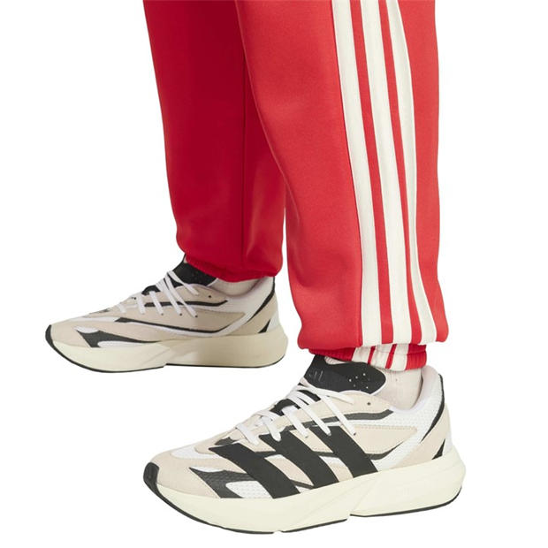 Ruby/Off White - adidas - Men's Stadium Closed Hem Joggers