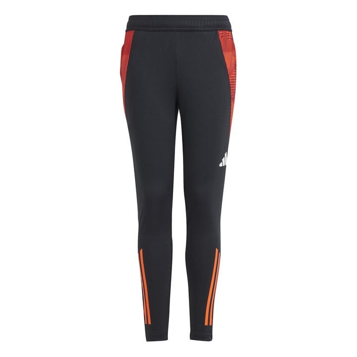 Adidas  Kids Black ' Tiro24 Performance Tracksuit Bottoms in Size 7 - 8 Years, Sports Direct