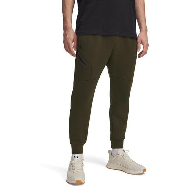 Green - Under Armour - Men's Unstoppable Closed Hem Fleece Joggers